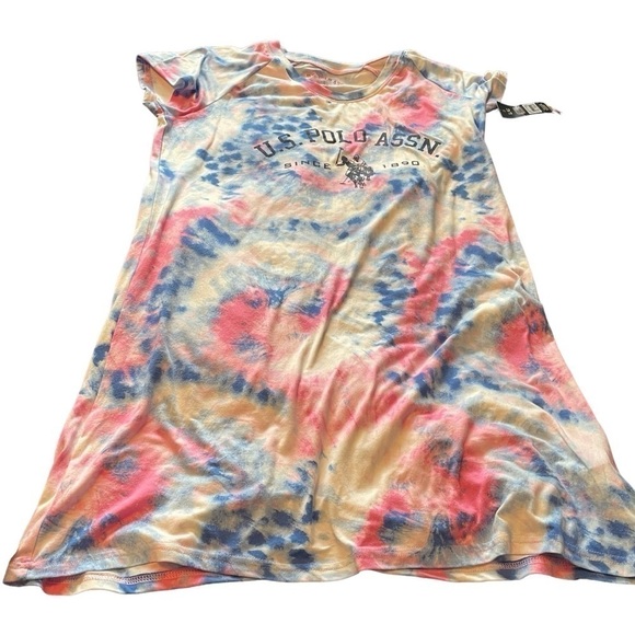 U.S. Polo Assn. Womens Pajama Nightie/Night Gown-Lounging Dress Size Large NWT - Picture 5 of 14